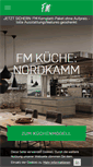 Mobile Screenshot of fm-kuechen.at